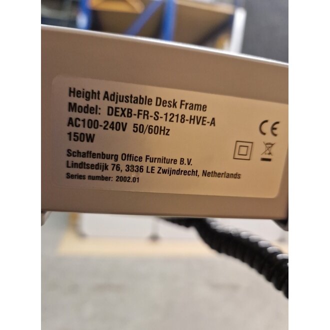 Schaffenburg Dextro Basic Elektrisch Zit-Sta bureau