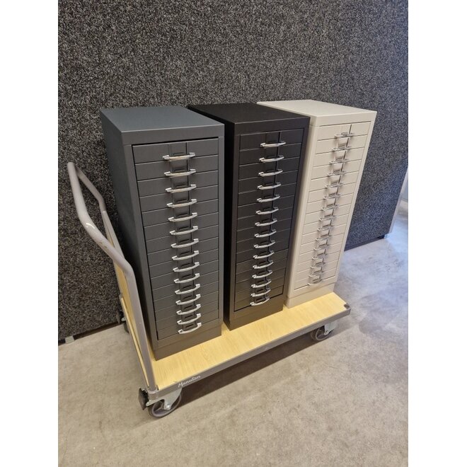 Meerladenkast 15 laden A4 zwart