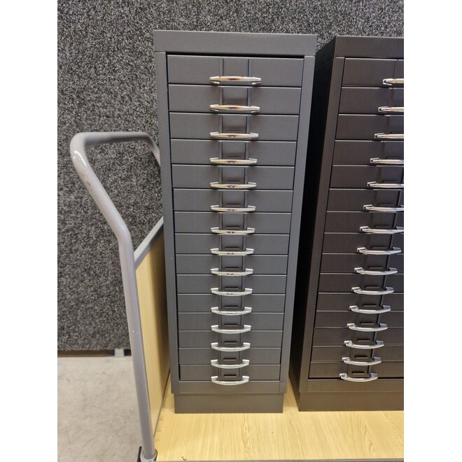 Meerladenkast 15 laden A4 antraciet