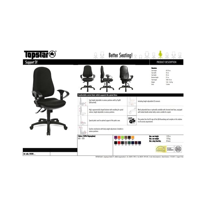 Bureaustoel GEN-Z black