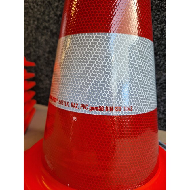 Pionnen wegmarkering Verkeerskegel 50 cm