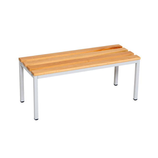 Kleedkamerbank MD 100 cm - Grijs