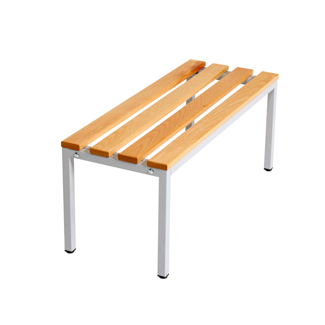 Kleedkamerbank MD 100 cm - Grijs