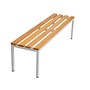 Kleedkamerbank MD 150 cm - Grijs