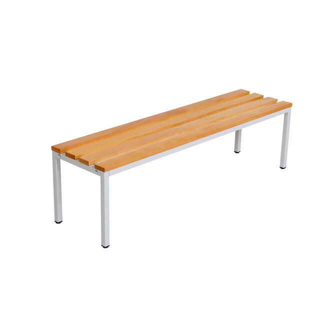 Kleedkamerbank MD 150 cm - Grijs
