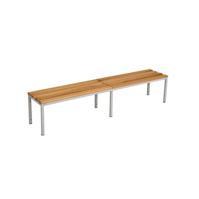 Kleedkamerbank MD 200 cm - Grijs