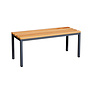 Kleedkamerbank MD 100 cm - Antraciet