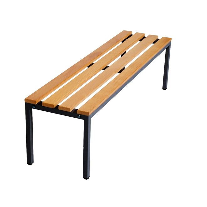 Kleedkamerbank MD 150 cm - Antraciet