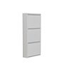 Schoenenkast 3 kleppen - Wit