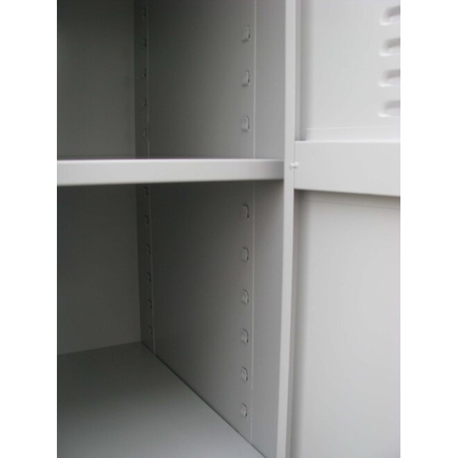 Legplank A-locker 28x45,5x2 cm - Grijs