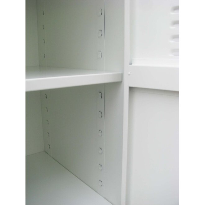 Legplank A-locker 31x45,5x2 cm - Wit