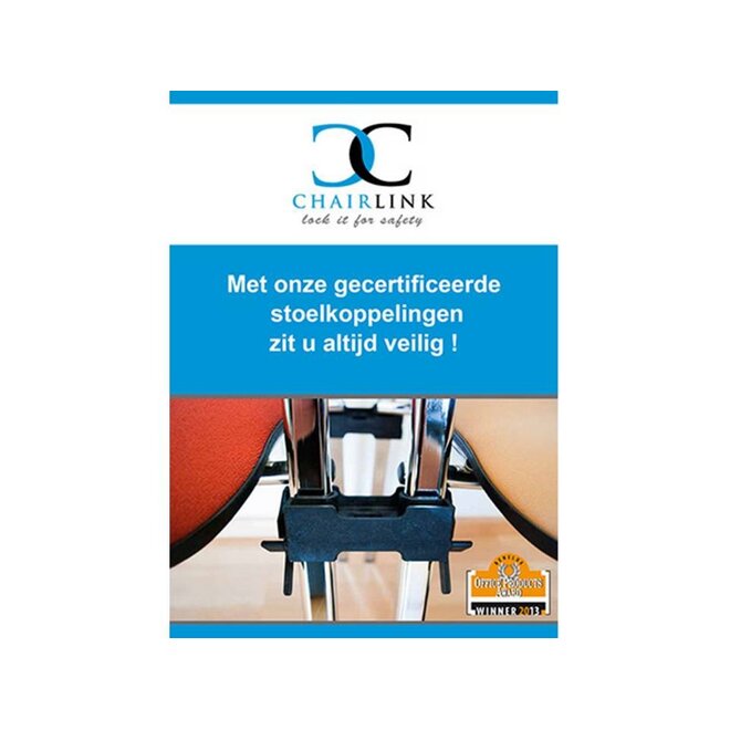 Chairlink stoelkoppeling voor conferentiestoel