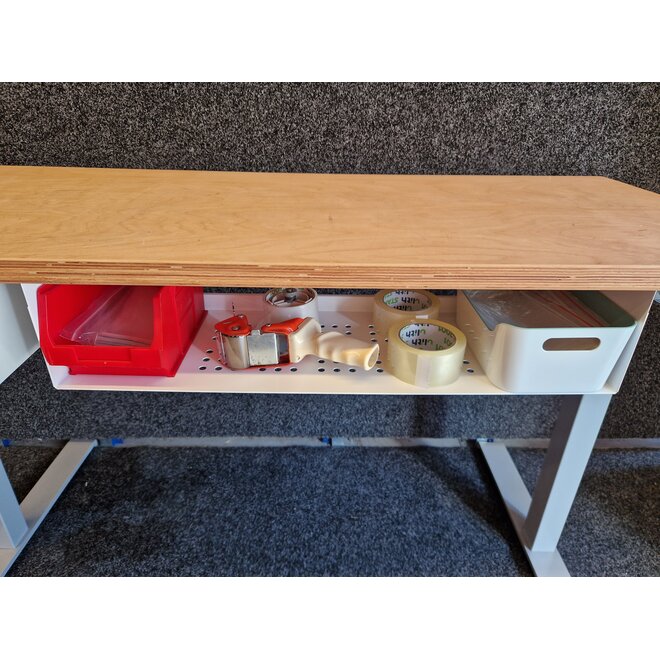 Werkbankbak 15x74x24 cm - Wit