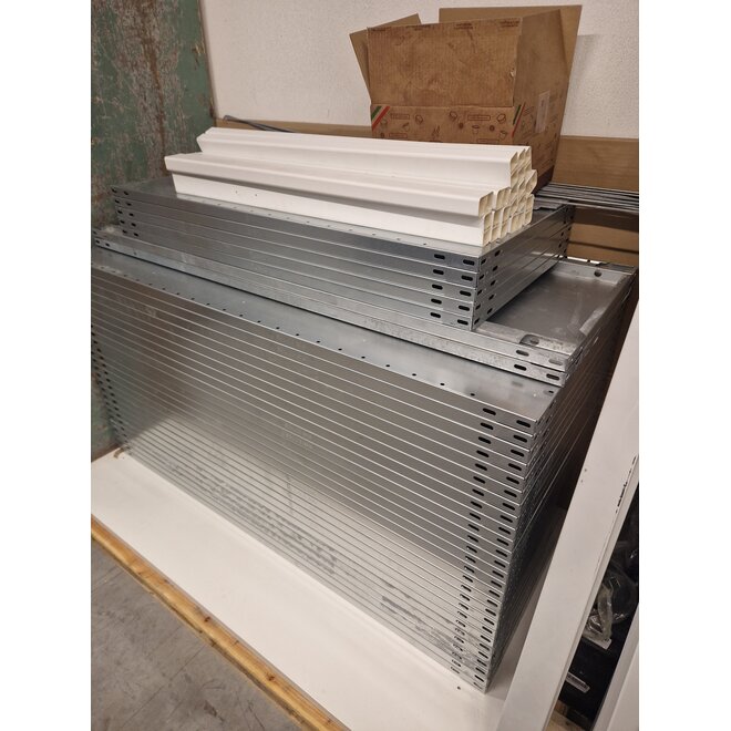 Legbord 130x50x2,5 cm - Gegalvaniseerd