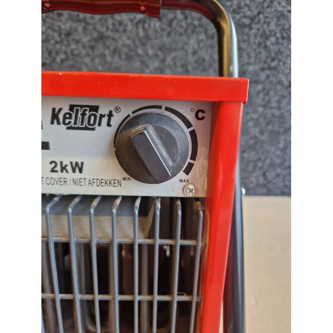 Kelfort ventilator kachel 2000 Watt gebruikt in goede staat