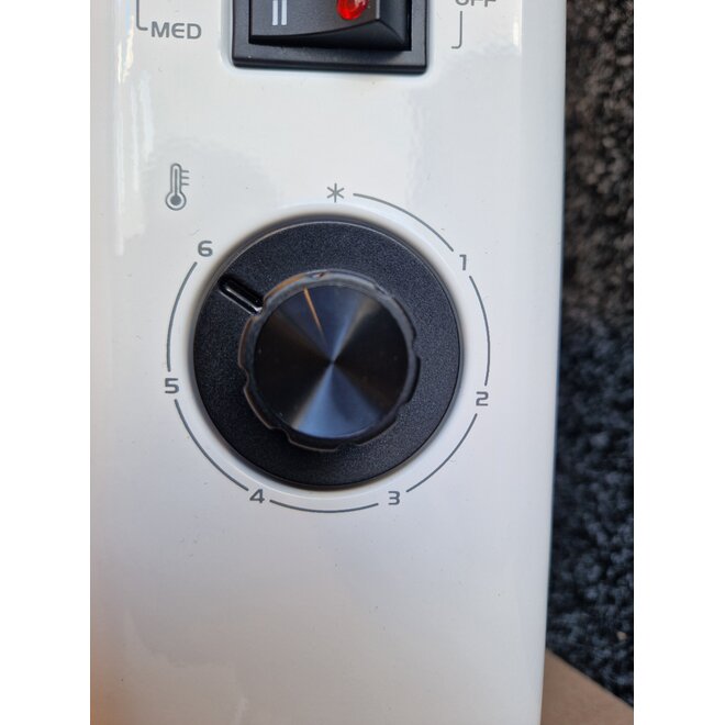 DeLonghi HSX2320 elektrische kachel 2000 Watt wit (nieuw)