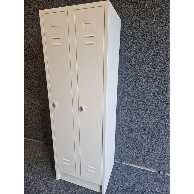 Kledinglocker 2 deuren - Grijs