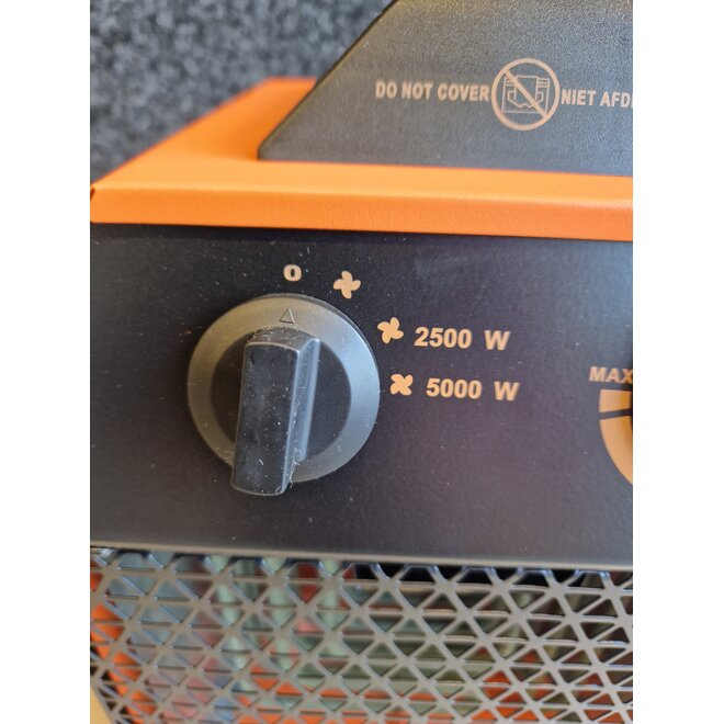 Eurom EK Delta serie 5000 Watt Elektrische ventilatorkachel