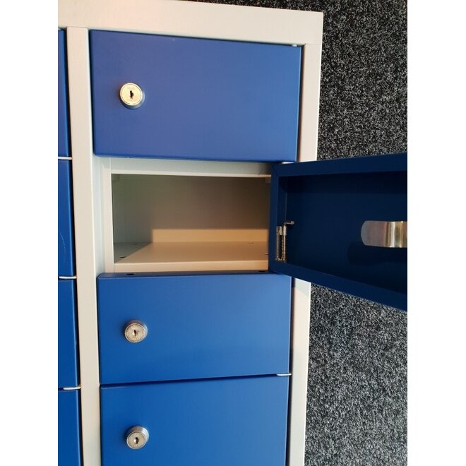 Mini Locker met 30 kluisjes en cilindersloten