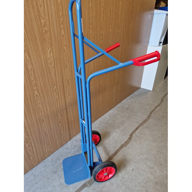 FETRA stalen steekwagen met massief rubber banden
