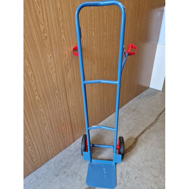 FETRA stalen steekwagen met massief rubber banden