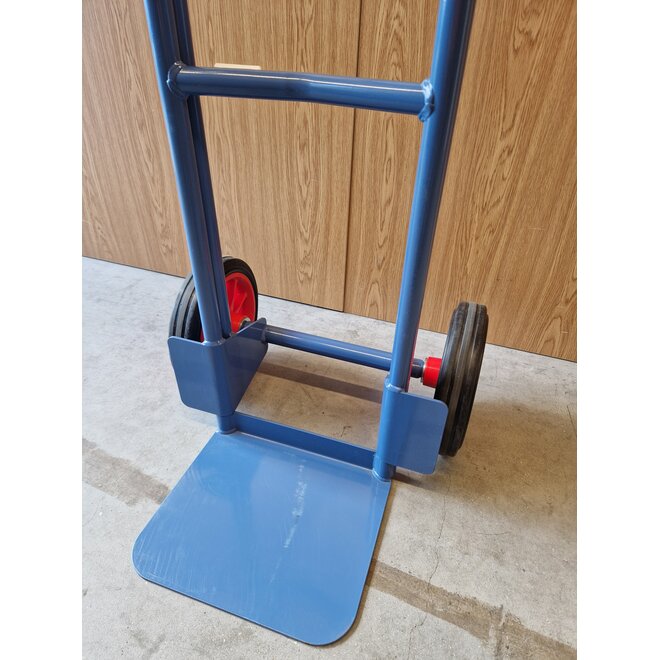 FETRA stalen steekwagen met massief rubber banden