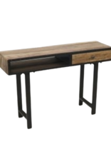 Koloniaal Teakhuis Sidetable Bronx oud hout