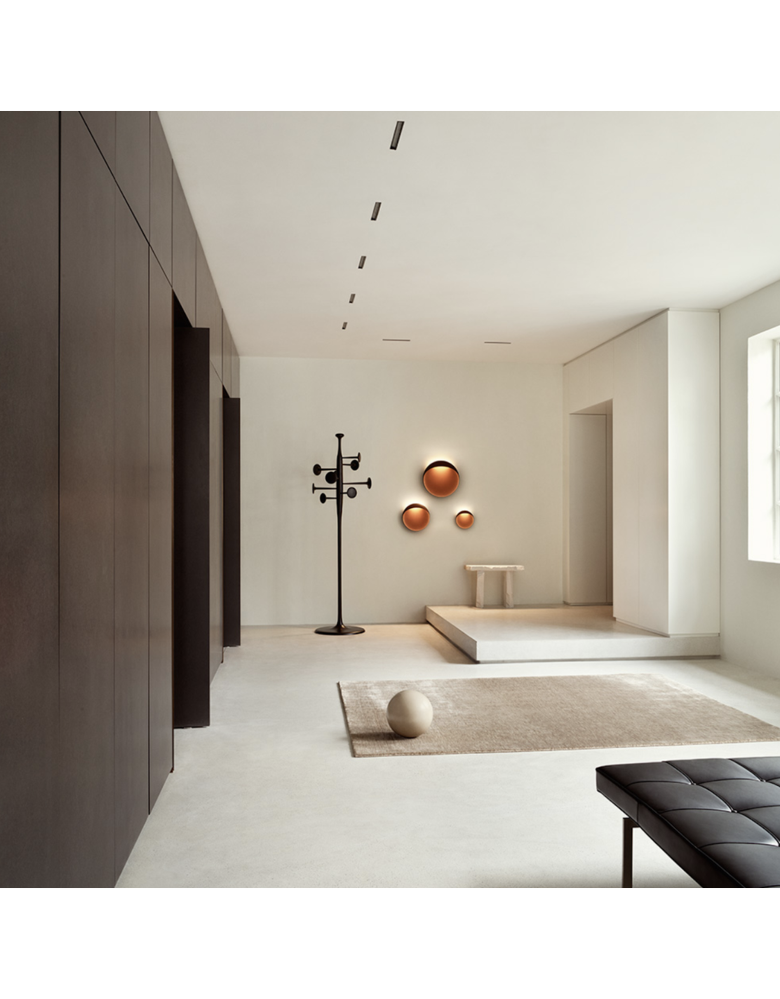 (SHOWROOM ITEM) FLINDT WALL LAMP IN CORTEN