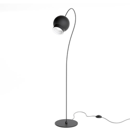 OGLE LED FLOOR LAMP IN BLACK