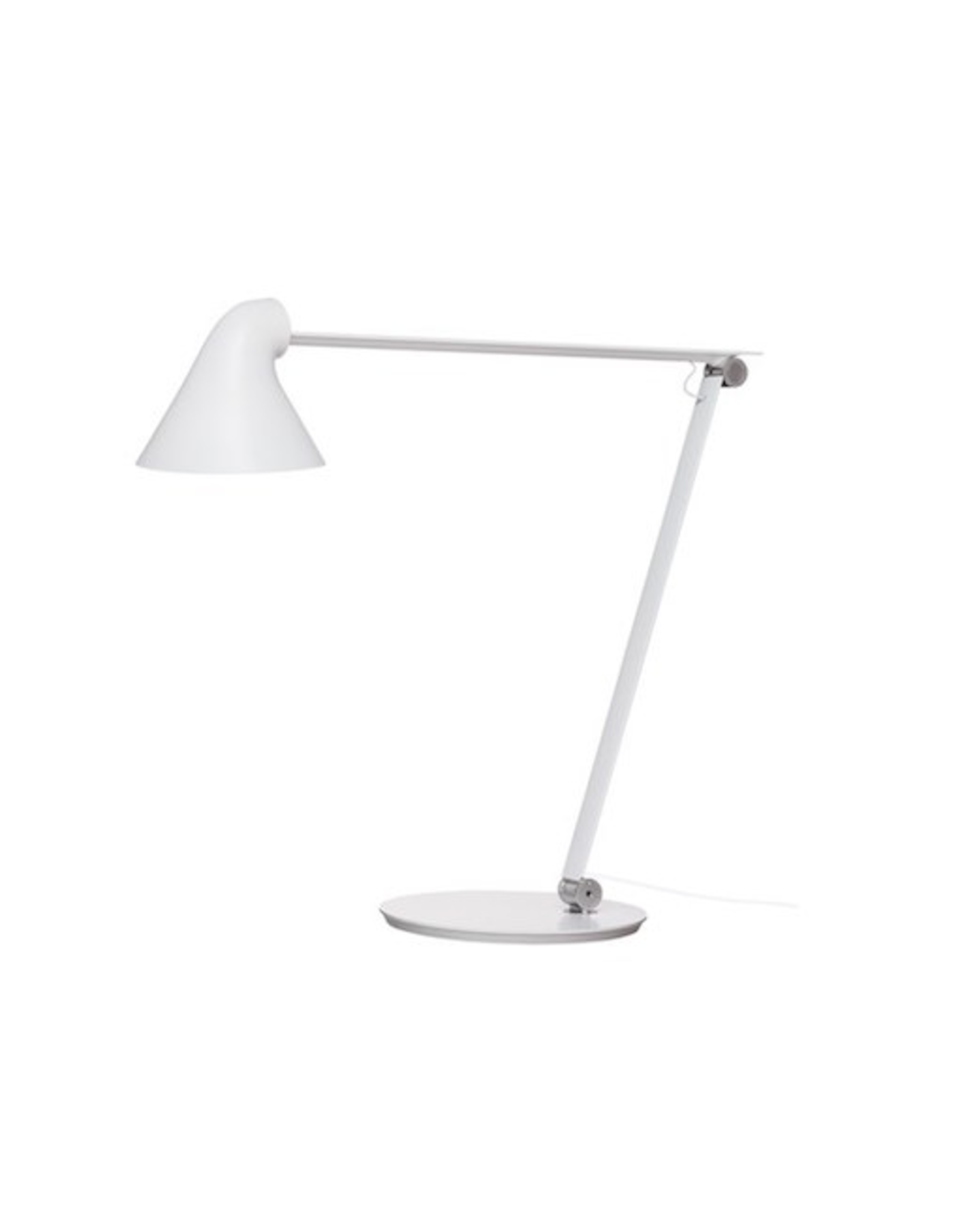 NJP TABLE LAMP, WHITE FINISH