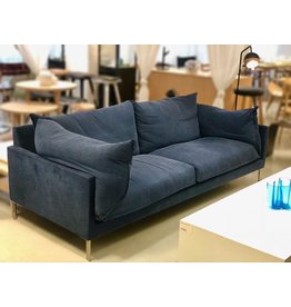 (SHOWROOM ITEM) BUTTERFLY SOFA IN BLUE FABRIC
