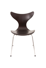 (BARGAIN CORNER) LILY 3108 CHAIR IN DARK CHOCOLATE BROWN
