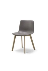 (SHOWROOM ITEM) 4222 PATO WOOD CHAIR IN LEATHER