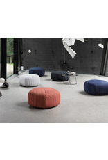(SHOWROOM ITEM) FIVE POUF IN REMIX FABRIC