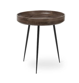 MANGO BOWL TABLE IN SIRKA GREY FINISHED MANGO WOOD
