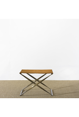 PK91 FOLDING STOOL IN GRACE LEATHER