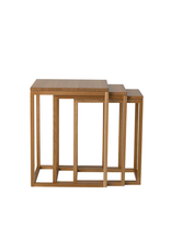 TRIO 250 NEST OF TABLES, 3-PC SET