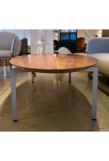 TRIPPO OVAL SHAPED COFFEE TABLE IN WALNUT