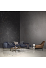 (SHOWROOM ITEM) CIRCLE LARGE COFFEE TABLE IN DARK EMPERADOR MARBLE