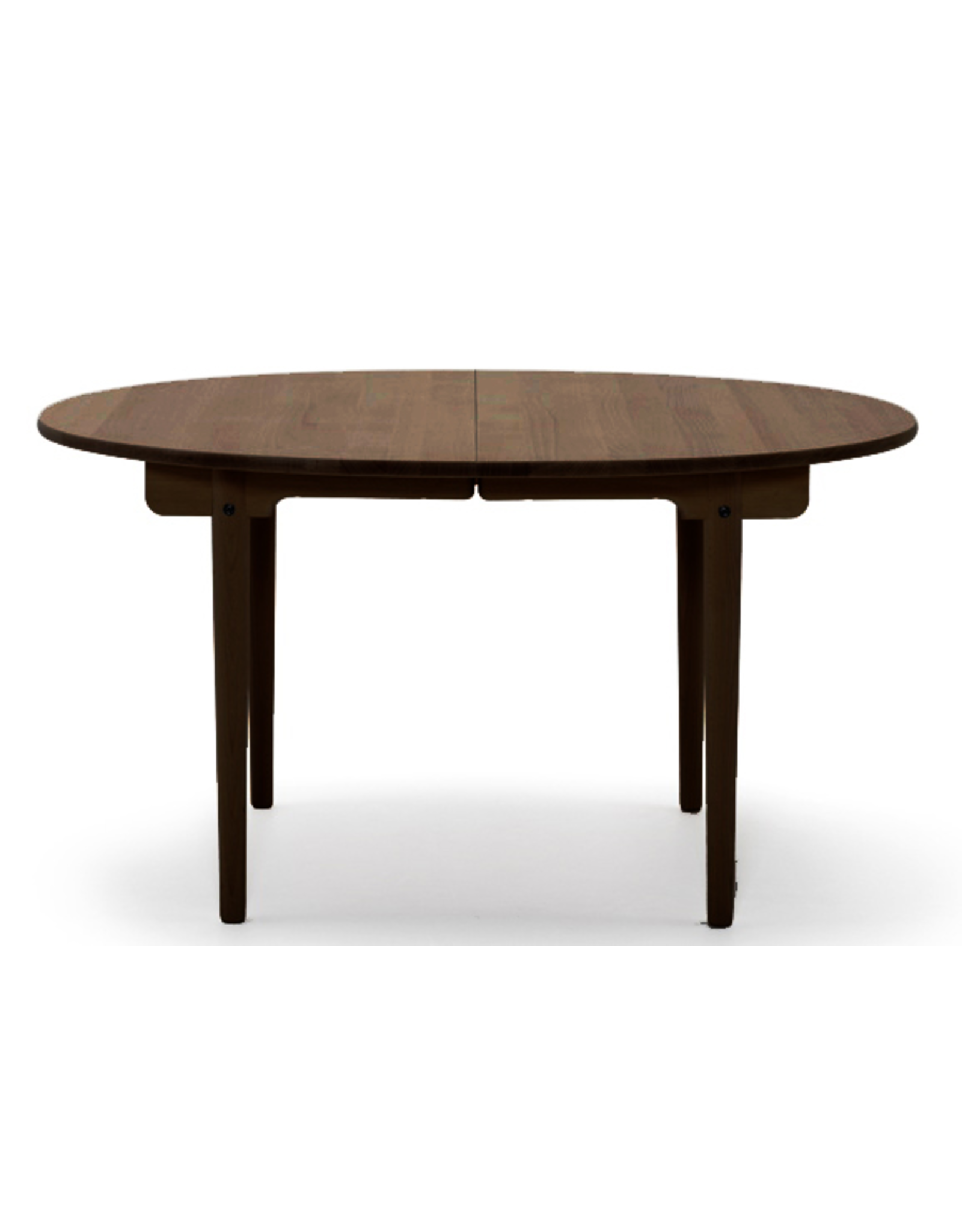CH337 EXTENDABLE DINING TABLE IN SOLID WALNUT