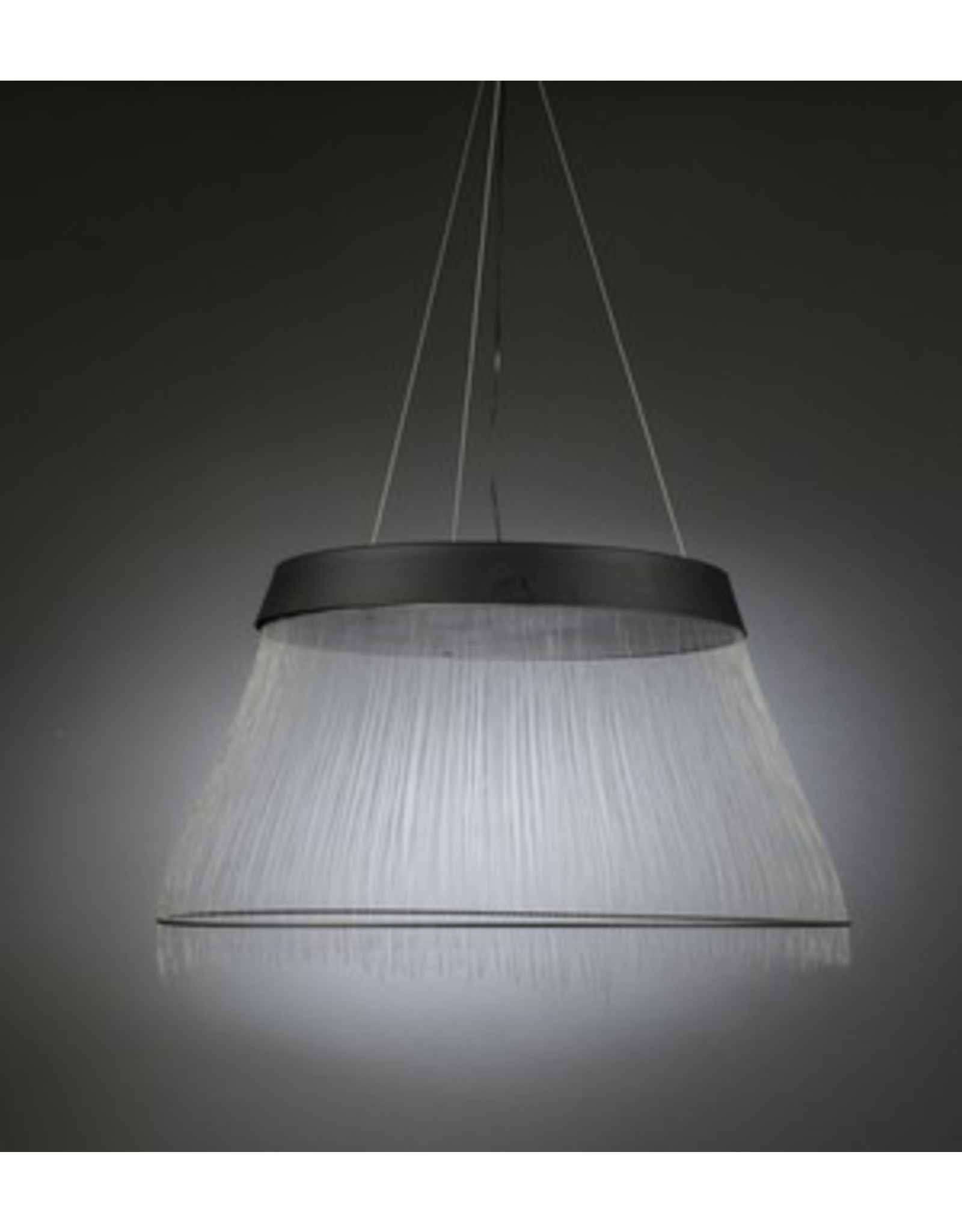 (SHOWROOM ITEM) BLACK FIBER 90 - LED PENDANT WITH DOWNLIGHT