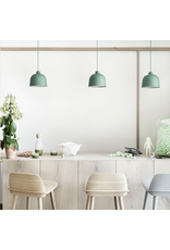 GRAIN PENDANT LAMP IN DUSTY GREEN COLOUR