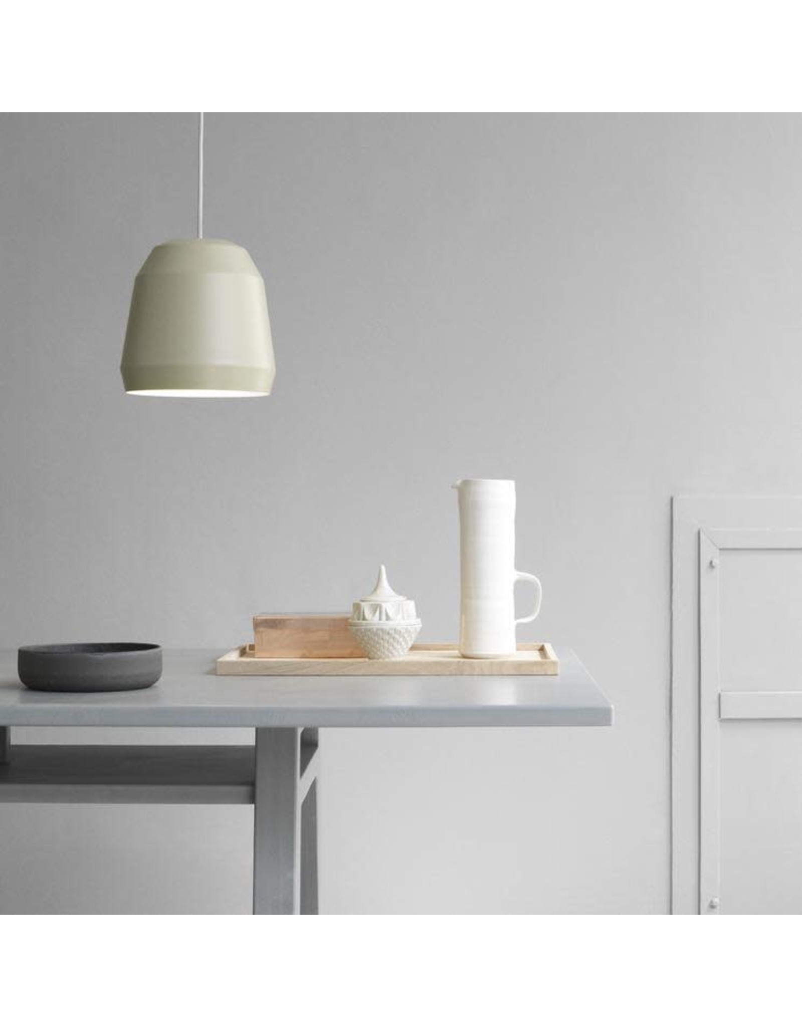 30% OFF - MINGUS 2 ALUMINIUM PENDANT LIGHT - LIGHT CELADON