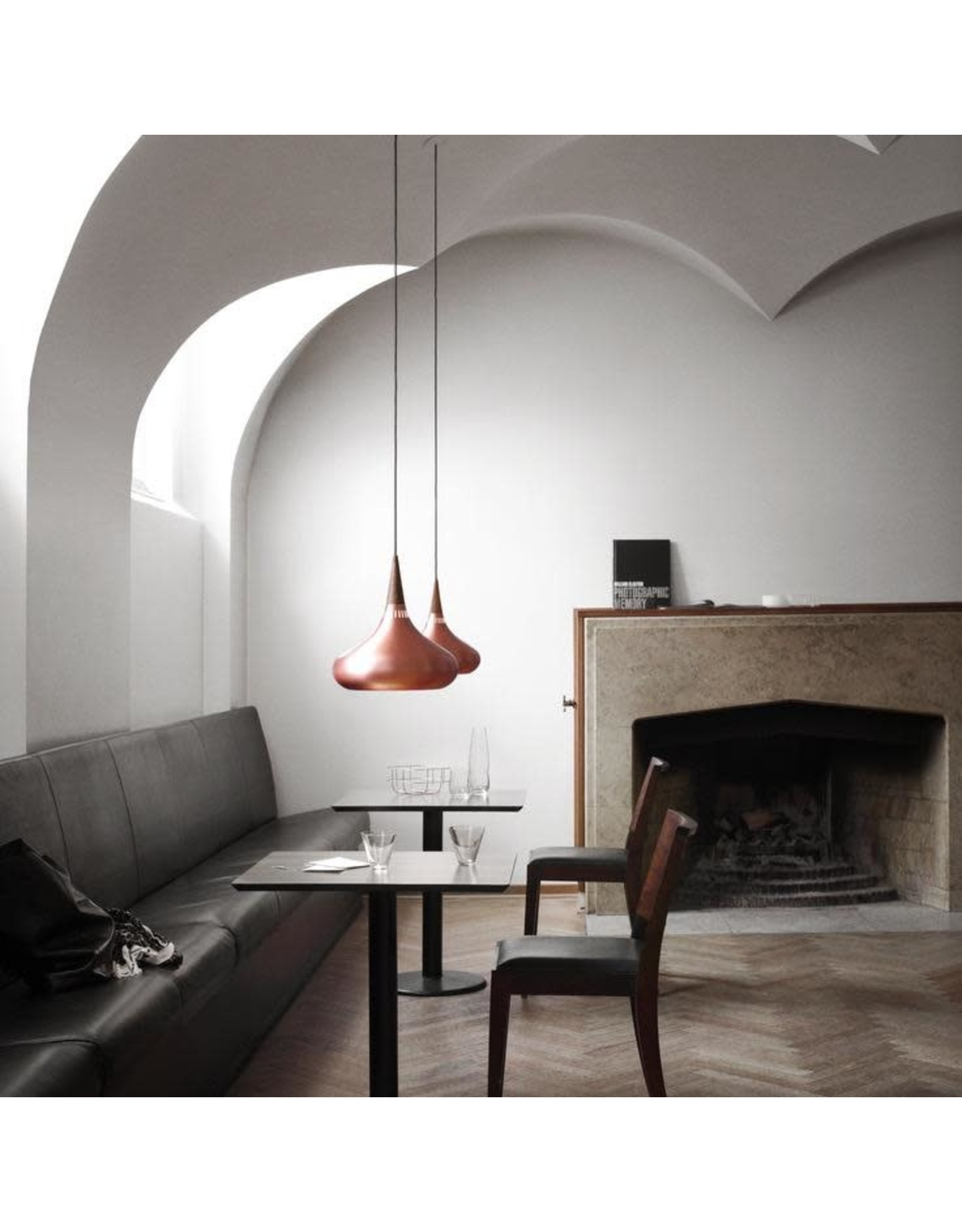 ORIENT PENDANT IN POLISHED COPPER