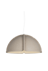 HOOD LED PENDANT LAMP IN SAND COLOUR