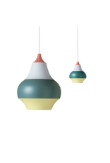 CIRQUE PENDANT LAMP, RED TOP