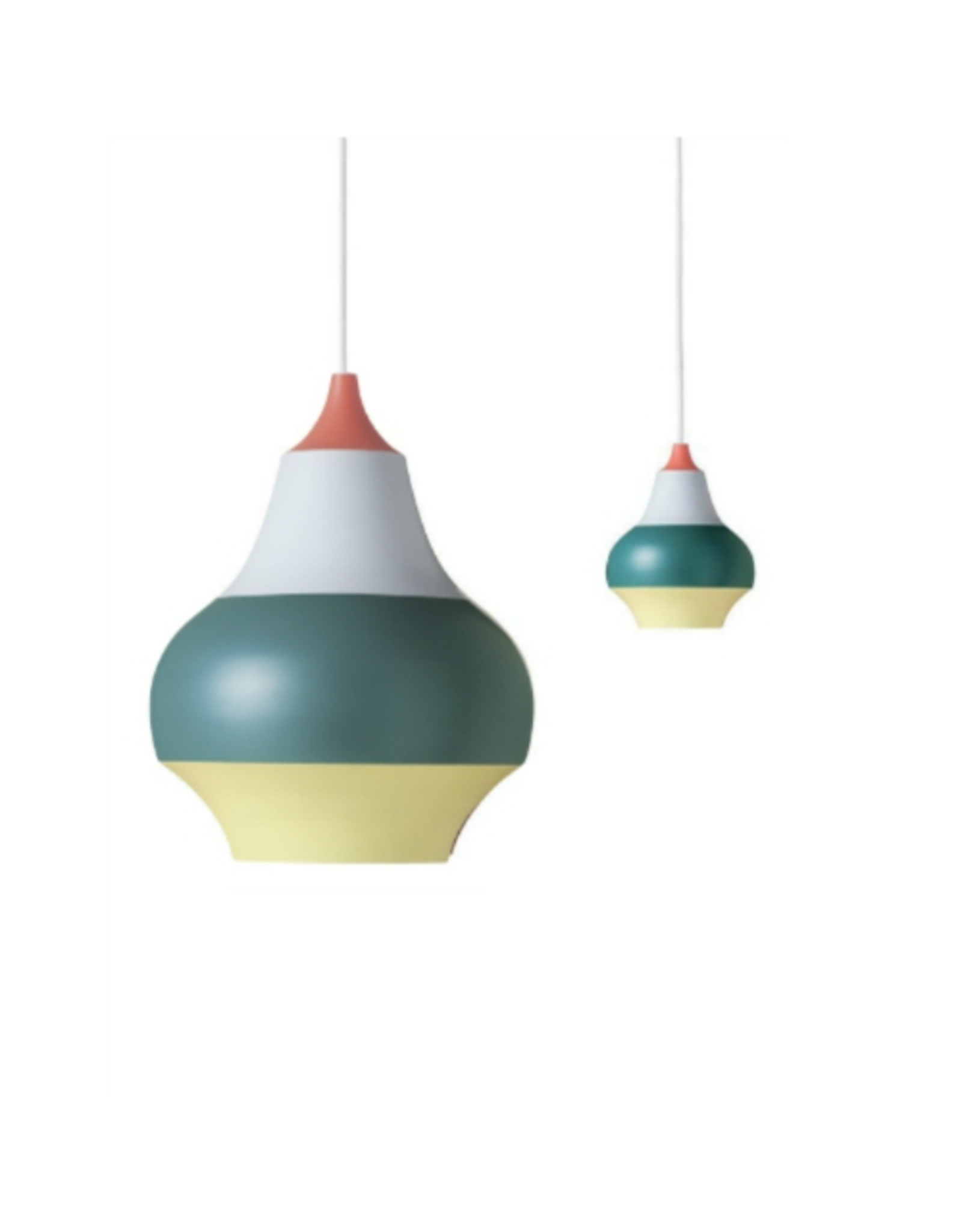 CIRQUE PENDANT LAMP, RED TOP