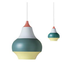 CIRQUE PENDANT LAMP, RED TOP