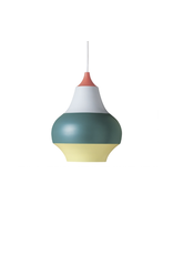 CIRQUE PENDANT LAMP, RED TOP