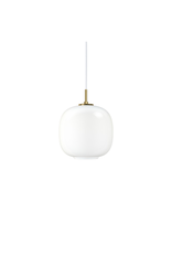 VL45 RADIOHUS PENDANT IN GLOSSY WHITE OPAL GLASS